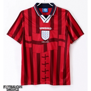 Anglie 1998 Retro Venkovní Dres Krátký Rukáv Anglie 1998 Retro Venkovní Dres Krátký Rukáv